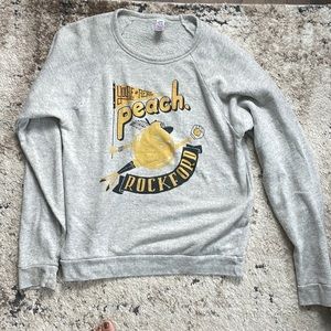 You’re a real peach Rockford crewneck sweatshirt